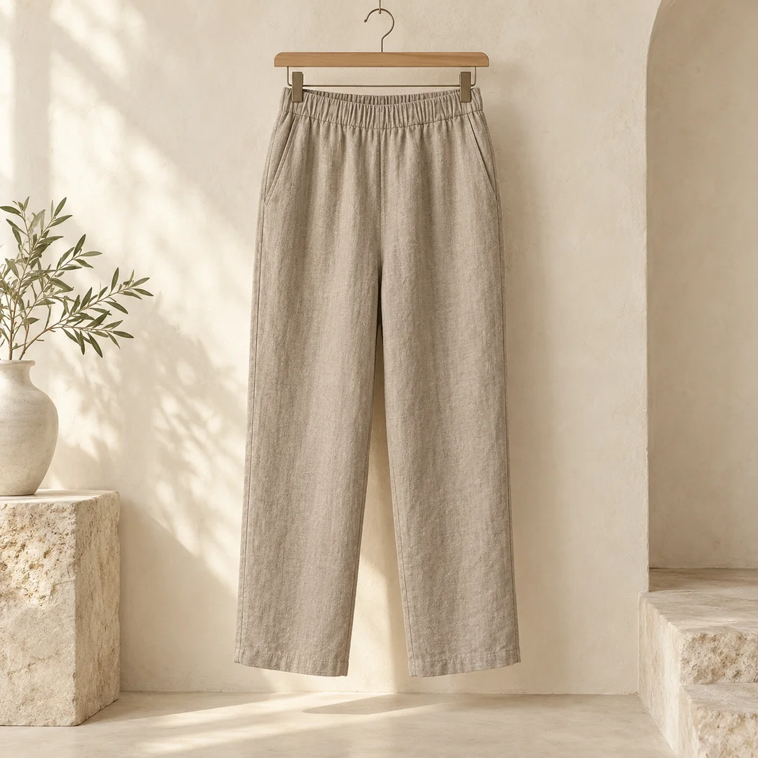 Sora Relaxed Pants — Taupe